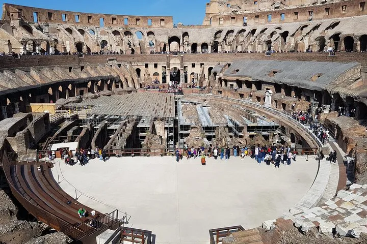 Rome: Colosseum Arena, Roman Forum and Palatine Hill Guided Tour