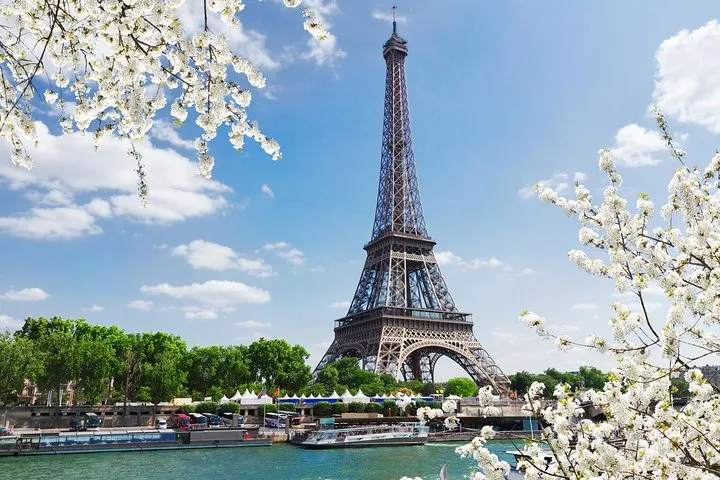 Eiffel Tower Summit Entry with Big Bus and Seine River Cruise