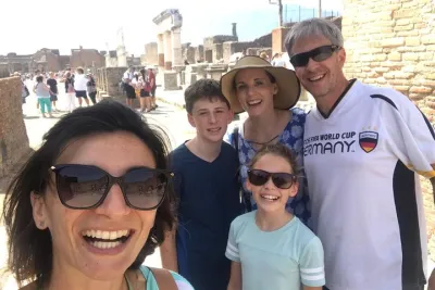 Rome to Pompeii & Positano Day Trip with Hotel Pick Up & Skip The Line Tickets