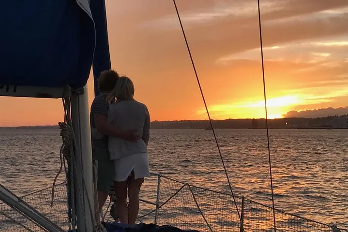 Private Sunset Sailing cruise from Lisbon