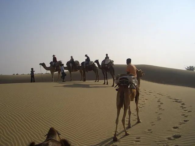 Shahi Over Night camel safari non touristic sand dune