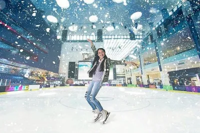 Dubai Ice Rink Tickets with pickup and drop off