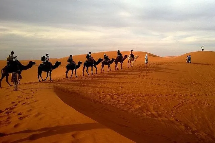 Premium Red Dune Desert Safari with BBQ Dinner 4X4 Car