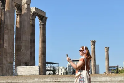 Temple of Olympian Zeus: Self-Guided Audio Tour on your Phone (without ticket)