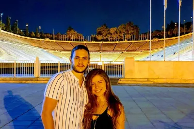 Athens by night private tour including champagne on board