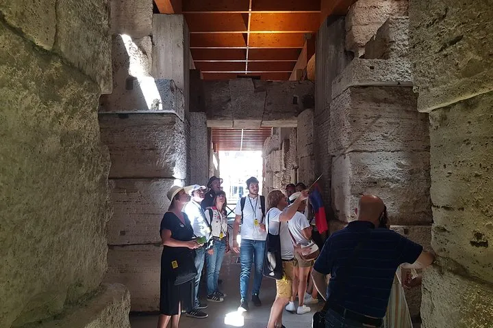 Rome: Catacombs Underground & Colosseum Small Group Tour