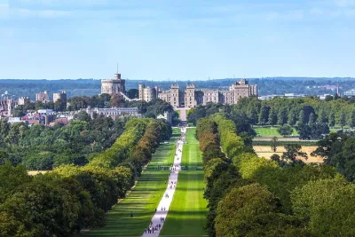 London & Heathrow to Southampton cruise terminals via Windsor Castle
