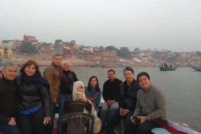 Boat Ride at sunrise on Ganges with Varanasi tour