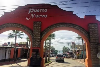 Tour of San Diego>Rosarito >Giant Christ>Puerto Nuevo Lobster