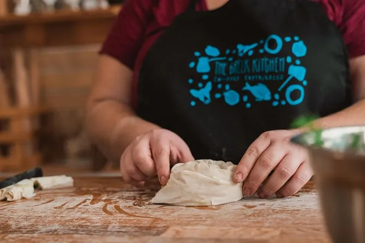 Athens Classic Cooking Class with Market Visit and Wine