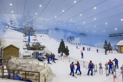 Private Ski Dubai tour with roundtrip transfers