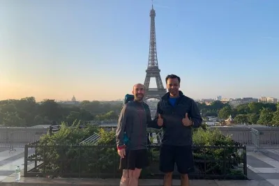 Running in Paris at dawn & see 10 secrets