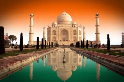 Sunrise Taj Mahal Agra Fort Baby Taj Agra Day Tour From New Delhi