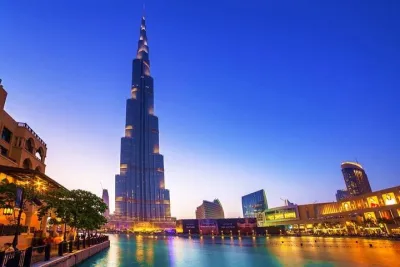 Dubai City Tour By Night With Burj Khalifa Ticket and Pick Up