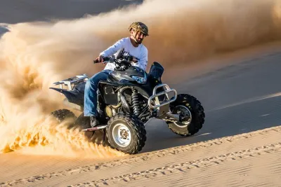 Dubai Evening Desert Safari with ATV Quad Bike & Dinner