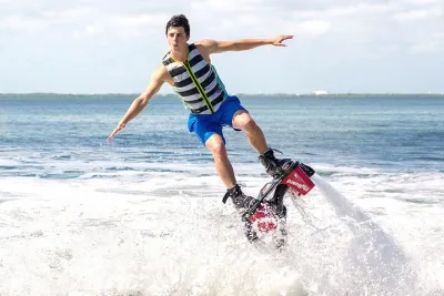Exciting FLYBOARD Experience in Cancun. Training included