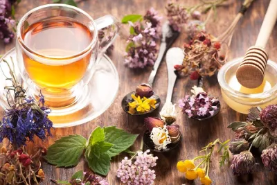 Herbal Delights: Virtual Lesson on Healing Herbs with Tea Delivery Included