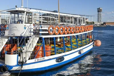 Las Golondrinas Barcelona 40-min Boat Tour