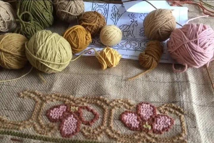 Private Tour to Evora and Arraiolos Learn to Embroider your own Rug from Lisbon