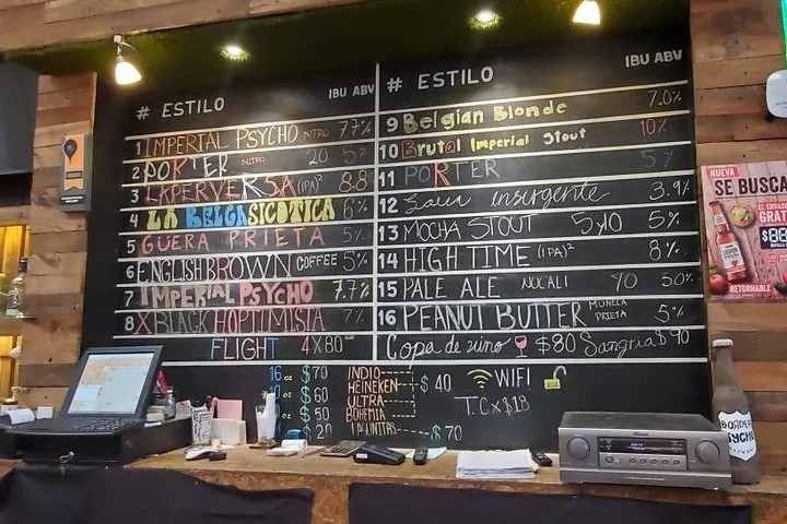 Baja Craft Beer Tasting