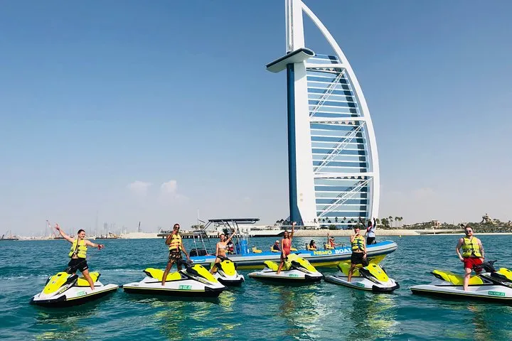30 Mins JET SKI Burj al Arab tour and Burj Khalifa, Dowtown Dubai