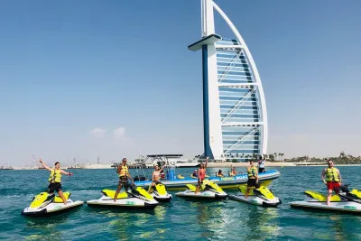 30 Mins JET SKI Burj al Arab tour and Burj Khalifa, Dowtown Dubai