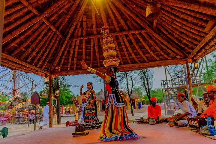 Rajasthani traditional dinner with peek into rural culture