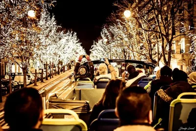 Paris Tootbus Festive Christmas Lights Tour