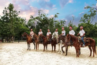 Horseback Riding and Cenote Swim from Cancun or Playa del Carmen