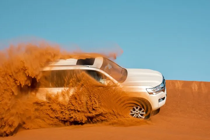 Dubai Desert Safari with Belly Dance, Fire Show and Tanura Show-The Full Package