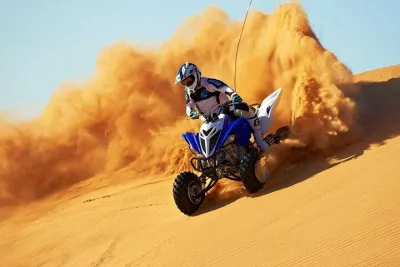 Morning Desert Dune Drive with Quad Bike Experience