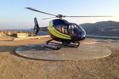 Private Helicopter Transfer from Athens to Crete