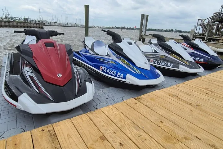 1-hour Single Jet Ski Rental in Seabrook - up to 2 passengers