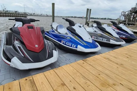 1-hour Single Jet Ski Rental in Seabrook - up to 2 passengers