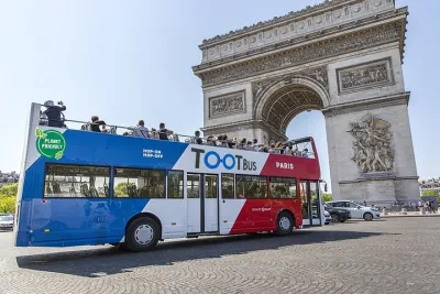 Paris Tootbus Discovery by Day and by Night Routes