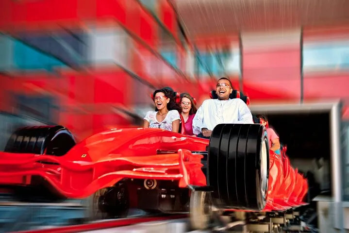 Ferrari World Adventure with Grand Mosque Tour from Dubai