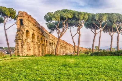 The ancient aqueducts of Rome