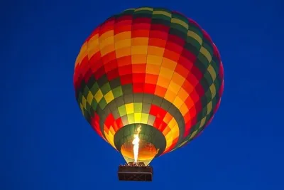 Hot Air Balloon Deluxe with Falconry