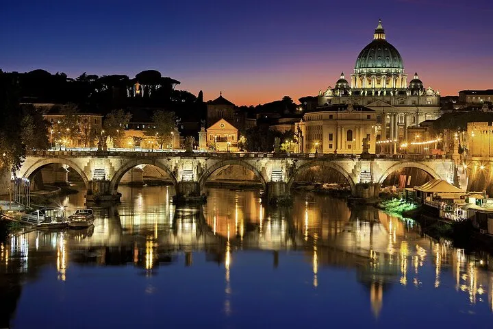 Rome By Night Private Tour with Pick Up