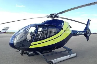Private Helicopter Transfer from Athens to Delphi
