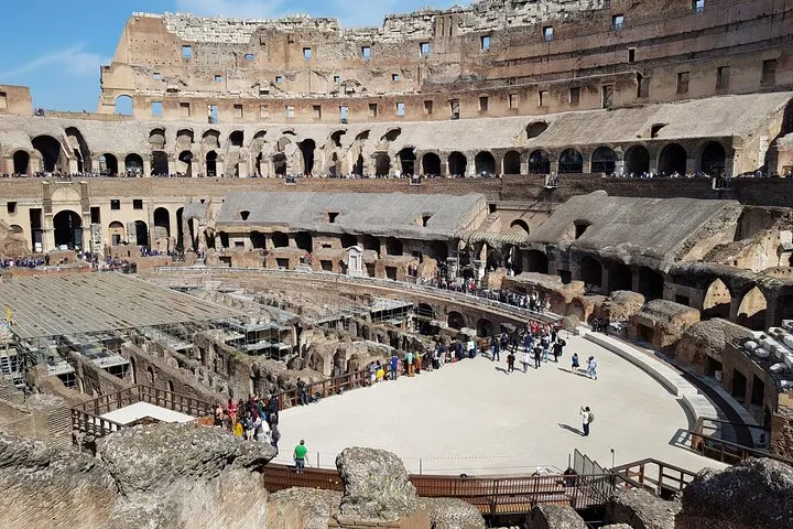 Colosseum Arena Floor Roman Forum and Palatine Hill Tour