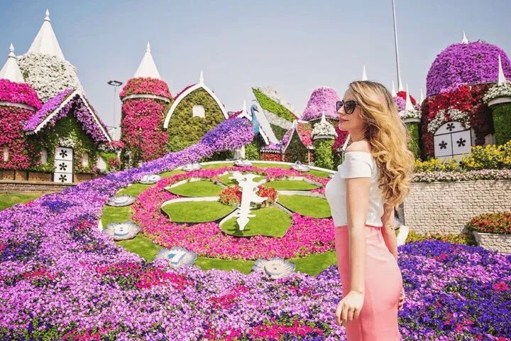 Private Miracle Garden Tour with Global Village Dubai Tickets