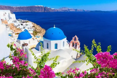 All Inclusive Semi Private Experience 8 days at ATH-MYK-Santorini