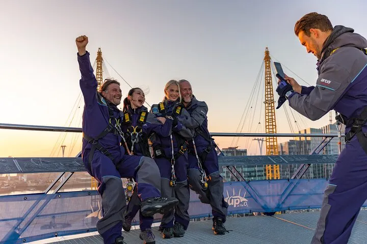 Up at The O2: Sunset Climb with Guided Tour with Panoramic Views