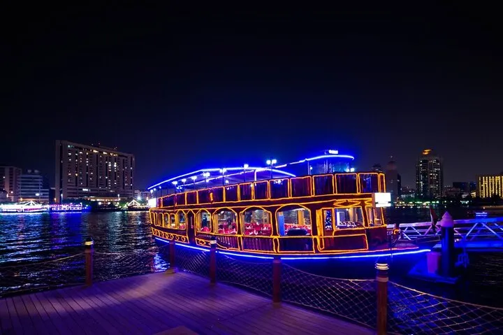 An Amazing View With Delicious Dinner In Cruise