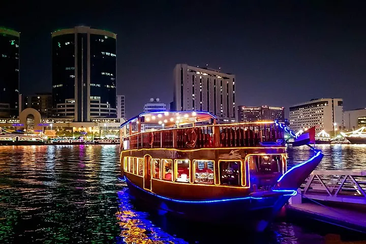 2-Days Private Dubai City Tour With Desert Safari & Dhow Cruise Dinner