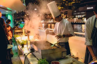 Lotus Mega Yacht Breathtaking Dinner 3-Hour Cruise