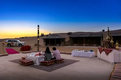 Mleiha Dubai Desert Overnight Camping Stargazing with BBQ Dinner