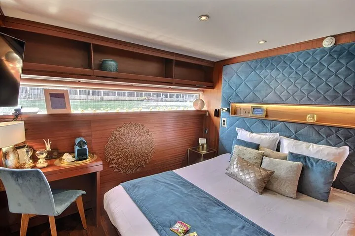 Overnight Stay onboard Paris Seine River Dinner with Cruise