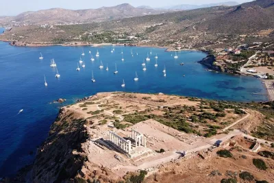 Temple of Poseidon and Cape Sounion Sunset Tour with Audio Guide